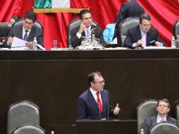 Luis Videgaray comparece ante legisladores de la Cámara de Diputados. NTX  C. PEREDA  /