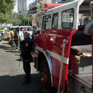 Flamazo en cilindro de gas deja dos personas lesionadas