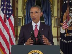 Obama da mensaje sobre su estrategia contra ISIS. ESPECIAL wh.gov  /