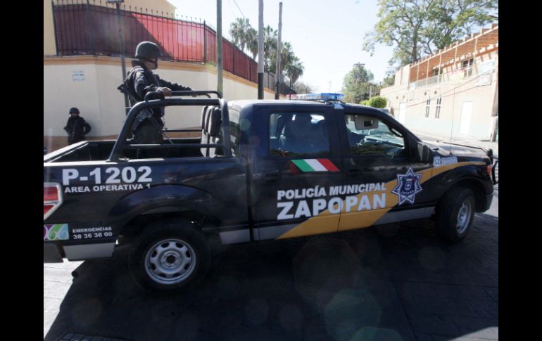 La policía de Zapopan comenzó un operativo de búsqueda para dar con los ladrones. EL INFORMADOR ARCHIVO /