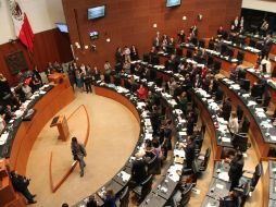 La designación se realiza sin el voto de los senadores del PRD. NTX ARCHIVO /