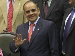 El vicecoordinador de la bancada del PRI, Manuel Añorve Baños, uno de los presente en la reunión. NTX ARCHIVO /