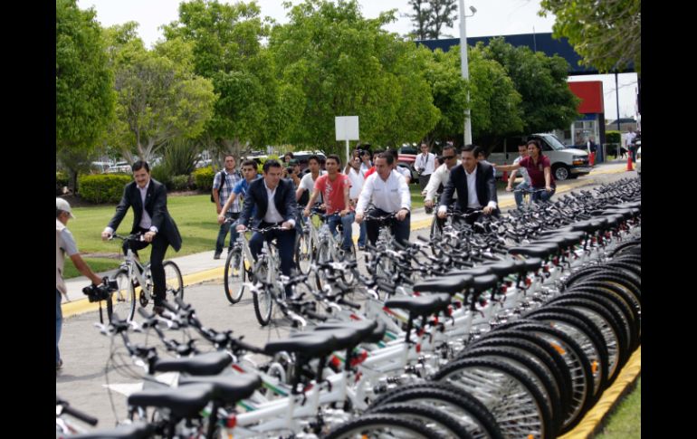 Si la distancia que recorren estudiantes es corta recibirán bicicletas para reducir tiempo de traslado. EL INFORMADOR F. Altamirano  /