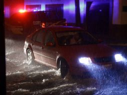 La noche del 10 de septiembre, la ZMG registra una fuerte lluvia. EL INFORMADOR ARCHIVO /
