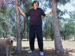 Su estatura y características físicas se debían a que padecía acromegalia. AP D. Baldrica.  /