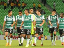 Santos Laguna tratará de mantenerse en el grupo de los cuatro equipos líderes de la tabla general. MEXSPORT  ARCHIVO.  /