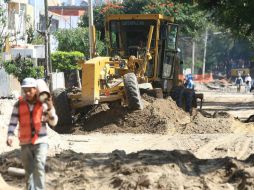 El Ayuntamiento de Zapopan se compromete a que 15 obras de pavimentación terminarán este año. EL INFORMADOR ARCHIVO /