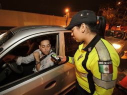 El operativo se llama Salvando Vidas y recomienda no manejar en estado de ebriedad. EL INFORMADOR ARCHIVO /