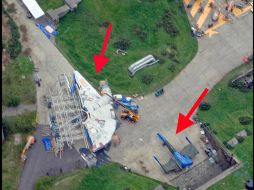 La escuela Airbourne Aviation Ltd comparte la imagen a través de redes sociales. TWITTER  @FlyMac_Popham  /