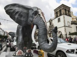 'Nosotros tenemos animales muy caros y los tenemos como debería de ser', encargado del espectáculo del circo Rolex.El INFORMADOR ARCHIVO /