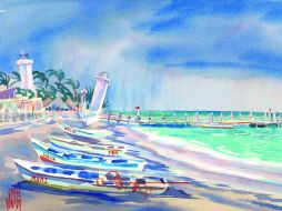 La carrertera a Puerto Morelos ofrece óptimas condiciones.  /