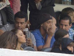 La llegada del delantero brasileño provocó caos vial en Querétaro y el político se expresó mal de él. AFP V. Straffon  /