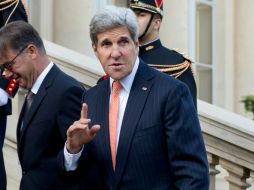 Hace menos de una semana, el secretario de Estado dijo no cooperar con Irán de ninguna manera.  AFP  A. Jocard  /