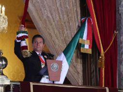 El Presidente fue el encargado de conmemorar el 204 aniversario de la independencia nacional. NTX J.González  /