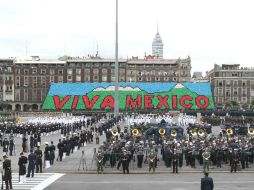 El 16 de Septiembre se celebra con un desfile militar conmemorativo en el DF. NTX. C. Pereda  /