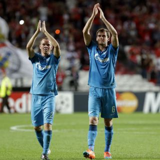 Zenit vence como visitante al Benfica