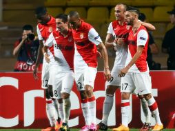 Los de Leonardo Jardim se presentaron ante el líder de la Bundesliga con un futbol pragmático pero eficaz. AFP  A. Poujoulat.  /