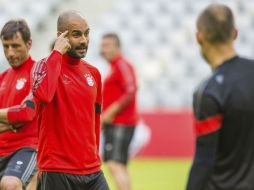 Pep Guardiola sabe que tienen que ser intensos en casa ante el City. EFE  Marc Müller  /