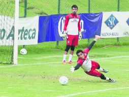 Miguel Ángel Fraga ha sido el portero titular de los rojinegros del Atlas durante la Copa. EL INFORMADOR  E. Barrera  /