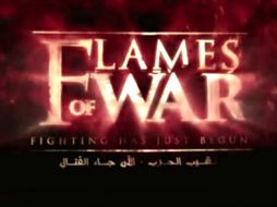 El video lleva por título ''Llamaradas de guerra, la batalla apenas ha comenzado''. YOUTUBE  NewsOnline ESPECIAL /