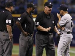 West cumplirá su sanción y no estará en el duelo entre Yankees y Mantarrayas. AFP B. Blanco  /