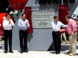 Peña Nieto entrega el tramo del corredor México-Tuxpan que reducirá recorrido en más del doble. ESPECIAL  presidencia.gob.mx  /