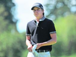 El golfista tapatío Carlos Ortiz se concentra para el último torneo del Web.com que disputará este año. ESPECIAL /