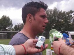 Leandro Cufré dice estar ya recuperado de la lesión que lo alejó de dos partidos de Liga. EL INFORMADOR  J. Robles.  /