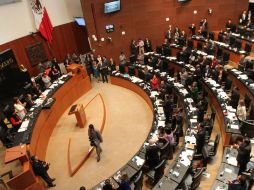 Durante una larga sesión y debate, se ratificó a los consejeros por 66 votos a favor, 12 en contra y cuatro abstenciones. NTX  ARCHIVO  /