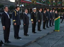 Peña Nieto encabeza el homenaje en memoria de las personas que perdieron la vida en el sismo de 1985. YOUTUBE Gobierno de la República ESPECIAL /