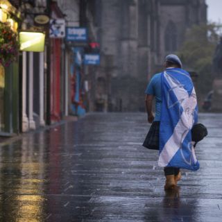 Las calles escocesas, en silencio tras el rechazo a la independencia