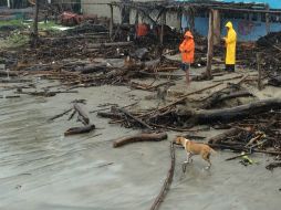 Aunque existen condiciones para que el sistema regrese a ser huracán, lo más probable es que eso no ocurra. NTX A. Covarrubias  /