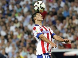 Jiménez tendrá la oportunidad de iniciar este sábado, será la tercera ocasión que comience un juego con los Colchoneros. EFE ARCHIVO /