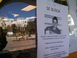 La Fiscalía activó la Alerta Amber por la desaparición de Juan Carlos. EL INFORMADOR  /