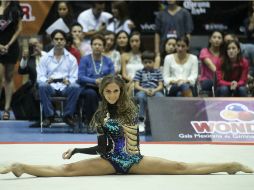 Cynthia Valdez es una de las gimnastas que encabeza el equipo nacional que actuará en el Campeonato. EL INFORMADOR ARCHIVO /