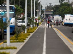 La ciclovía en Santa Margarita fue inaugurada el pasado 26 de agosto. EL INFORMADOR  ARCHIVO.  /