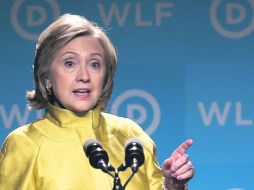 La ex primera dama ponderó los avances democráticos de funcionarias femeninas. AFP /