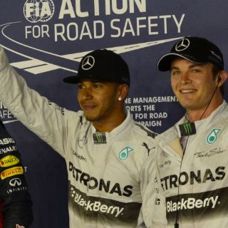 Hamilton y Rosberg arrancarán en primera fila en Marina Bay
