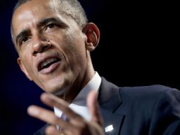 ''Esto no es Estados Unidos contra EI, esto no es el pueblo de la región contra EI, es el mundo contra EI'', dice Obama. AP E. Vucci  /