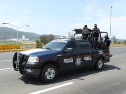 La Policía Federal encuentra un cuerno de chivo, un cargador con 15 cartuchos y una granada calibre 40. EL INFORMADOR  ARCHIVO  /