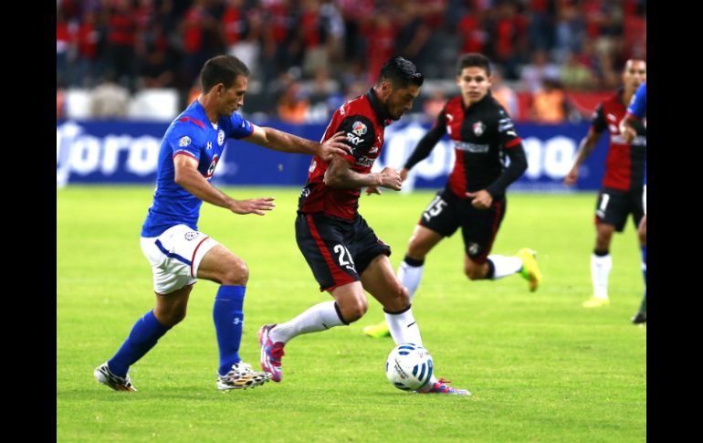 Rodrigo Millar fue el responsable del gol que le dio el triunfo a los Zorros. EL INFORMADOR  E. Pacheco  /