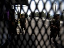 México es la primera opción para delincuentes estadounidenses, sin embargo la SSPE está  coordinada con EU. EFE  ARCHIVO  /