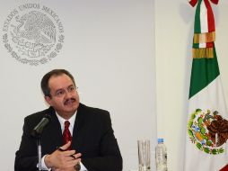 Rodrigo Archundia Barrientos destaca que los valores son la piedra angular en el servicio público. NTX ARCHIVO  /