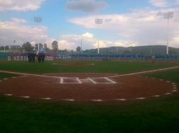 El partido se llevó a cabo en el estadio Panamericano de Beisbol en Lagos de Moreno. TWITTER @Charrosbeisbol  /