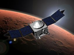 La NASA confirmó que el explorador robótico entró a la órbita marciana como se planeó. TWITTER @NASA  /