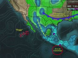 El pronostico emitido es por las próximas 48 horas. YOUTUBE  smnmexico ESPECIAL /