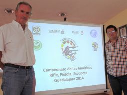 Carlos Martínez Negrete (i) y Leopoldo Carrillo (d), organizadores del evento. EL INFORMADOR / M. Vargas