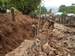 El gobierno del estado trabaja mediante la coordinación con elementos de Protección Civil, del Ejército Mexicano y la Marina. TWITTER / @pcivilchiapas