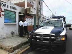 El reporte difundido por la Secretaría de Seguridad Pública señala que un varón fallece semi calcinado. EFE / A. Curul