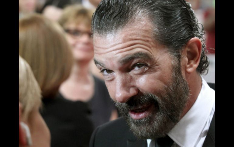 El español se mostro muy conmovido durante el Festival de San Sebastián. EFE / J. Herrero